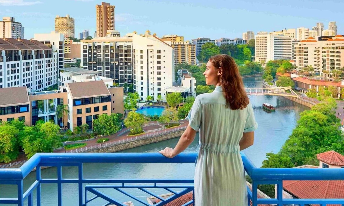 Downtown Singapore Apartment | Spacious 3-bedroom apartment in lovely Singapore with AC,Balcony and gym