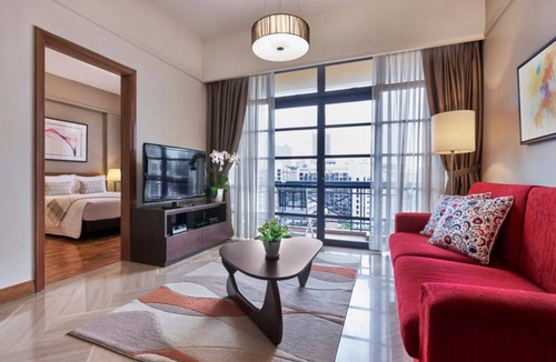 Downtown Singapore Apartment | 3-bedroom apartment in lovely Singapore with Balcony and fitness room access