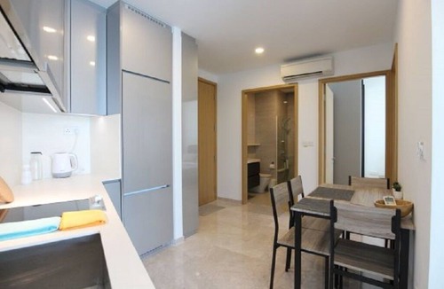 Kampong Glam Apartment | BEACH RD.LOFT 2BR/MINS TO NICOLL HIGHWAY MRT