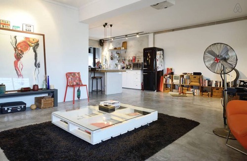 Holland Village Apartment | Bright and Beautiful Eclectic Loft near City Centre/NUS/INSEAD