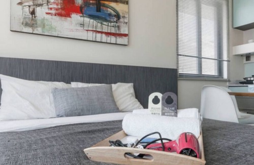Bedok House | Deluxe serviced apartment- Modern studio room EZS5