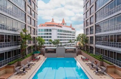 Singapore River Apartment | Pleasant 1 BR in Clarke Quay, 3 mins stroll to MRT