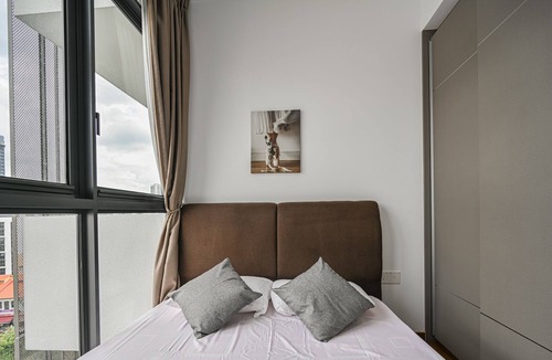 Lavender Apartment | Stylish Urban Haven in the Heart of Singapore, near Perumal Road