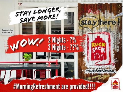 Chinatown Hostel | Rucksack Inn Temple Street