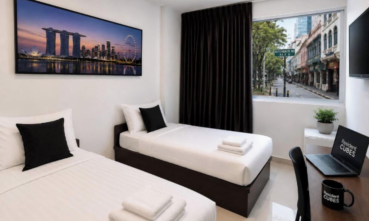 Lavender Hotel | Twin Standard Room @Covenient Farrer Hotel SG​