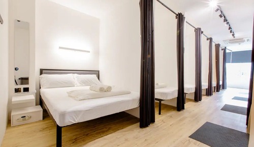 Double Bed with Shared Bathroom