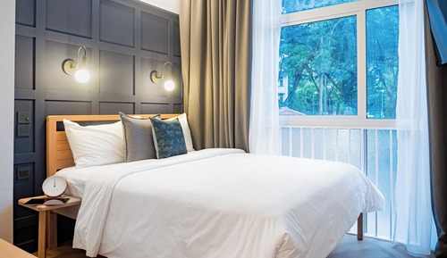 Two Bedroom Kitchenette Room with unlimited access to co-working space and 24/7 coffee and tea
