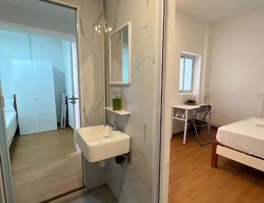 Family Room with Shared Bathroom