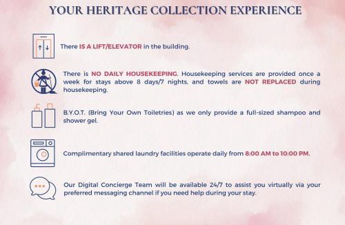 Downtown Singapore Apartment | Heritage Collection on Boat Quay - South Bridge Wing - Mobile App Check-In